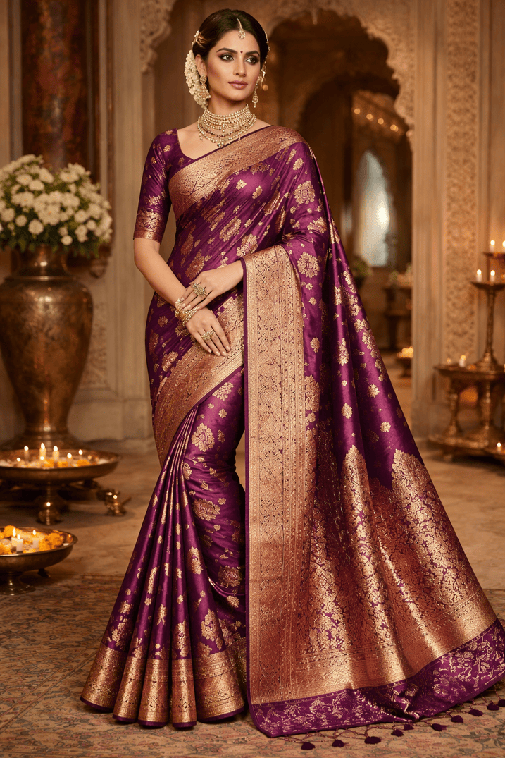 Premium Indian saree display